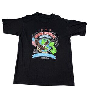 VTG Harley-Davidson 1998 Rolling Thunder Washington DC Black T-Shirt Sz Large